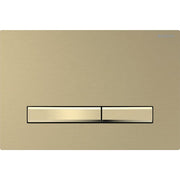 Geberit Vertriebs - Sigma50 BetPl., für 2-Mengen-Spülung Square, Metallfarbe Messing gebü./Etc