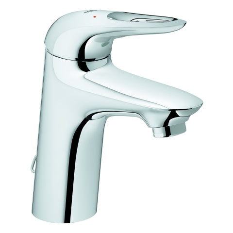 Grohe - EH-Waschtischbatterie EUROSTYLE 33557 S-Size mit Kette chrom
