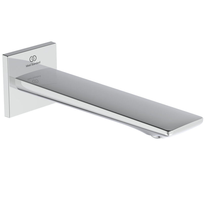 Ideal Standard - Wandauslauf CONCA, Ausld.160mm, m.eckiger Rosette, Chrom