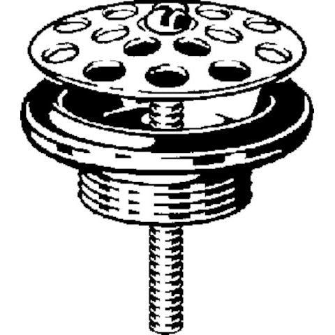 Viega - Ablaufventil 7121 2 x 80mm Chromnickelstahl poliert