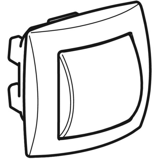 Geberit Vertriebs - Handdrücker UP für 1-Mengen-Sp. zu WC-Strg. pneumatischer Sp-Ausl. weiß