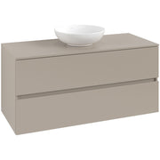 VILLEROY & BOCH - Konsolen-Unterschrank 1200mm f AWT 2 Ausz 1 Aussch oLB C518H0 VD Sand Grey