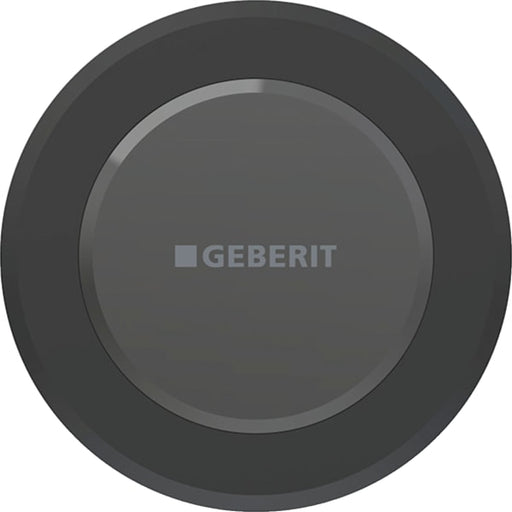 Geberit Vertriebs - Typ 10 WC-Strg. mit elektron.Spül, IR Netzb., 2-M-Sp., Round, schwarz matt