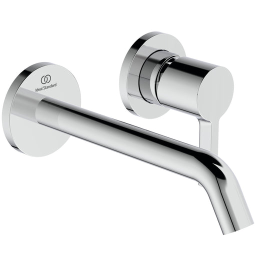 Ideal Standard - Wand-Waschtischarmatur JOY, BS2, runde Rosette, Ausld.180mm, Chrom