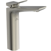 Ideal Standard - WT-Armatur CONCA, m.verl.Sockel, o.Ablgarn., Ausld.150mm, Silver Storm