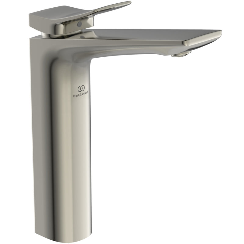 Ideal Standard - WT-Armatur CONCA, m.verl.Sockel, o.Ablgarn., Ausld.150mm, Silver Storm