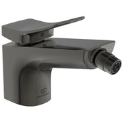 Ideal Standard - Bidetarmatur CONCA, m.Ablgarn., Ausld.133mm, Magnetic grey
