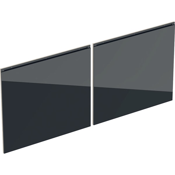 Geberit Vertriebs - Auszugfront Set, schwarz, ACANTO zu WTU 120 Art.-Nr.: 500.613.16.1