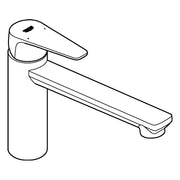 Grohe - EH-Spültischbatterie BAUEDGE 31693 mittelhoher Auslauf GROHE ZERO chrom