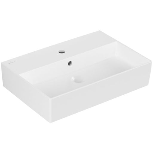 VILLEROY & BOCH - WT Memento 2.0 600x420mm re-eckig 1HL. m. ÜL. geschl. Stone White cplus