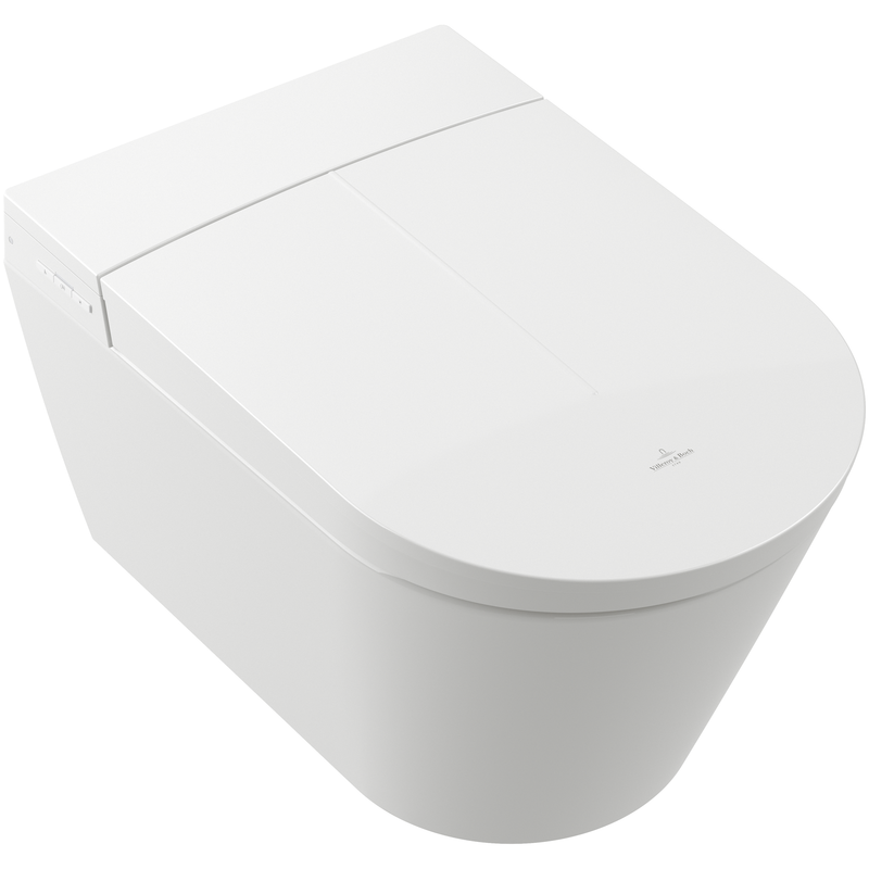 VILLEROY & BOCH - Dusch-WC Tivo ViClean-M V22EM1 609x 400x430mm Oval Weiß Alpin CeramicPlus