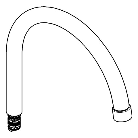 Grohe - Auslauf 13240 supersteel