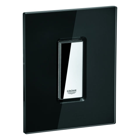 Grohe - Abdeckplatte 42373 mit Drucktaste velvet black