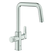Grohe - SPT-Batterie GROHE Blue Pure Eurosmart 30583 U-Auslauf supersteel