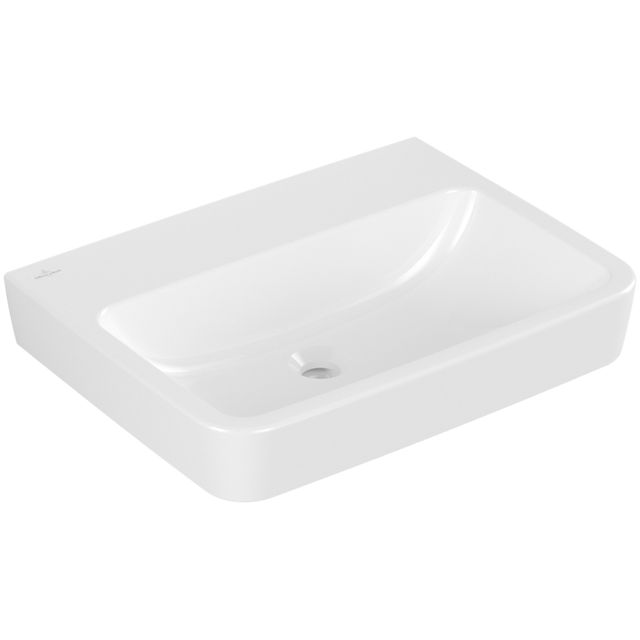 VILLEROY & BOCH - Waschbecken O.novo 600x460mm Eckig ohne Überlauf Weiß Alpin