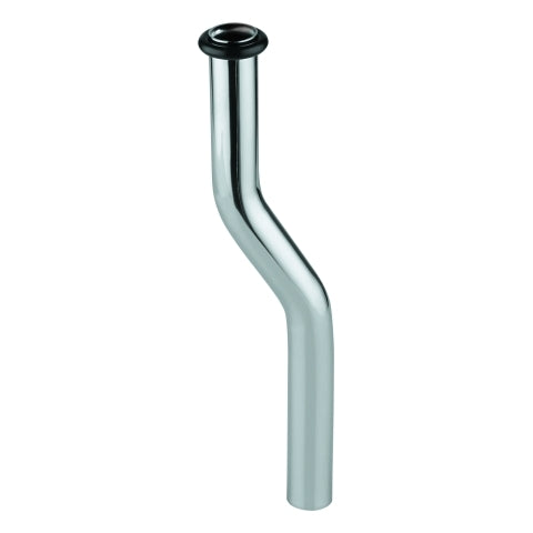 Grohe - Urinal-Spülrohr 37038 Durchm.18mm 200mm aus Messing Kröpfung 30mm chrom