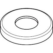 Hansgrohe - Rosette Absperrventil chrom