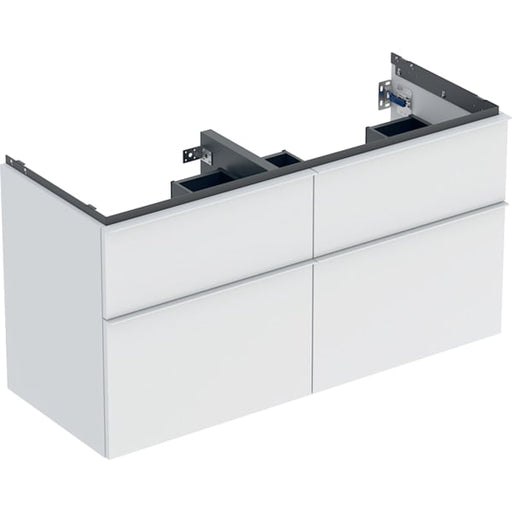 Geberit Vertriebs - iCon Unterschrank für DWT, 4 Schubl. 118,4x61,5x47,6cm, weiß matt