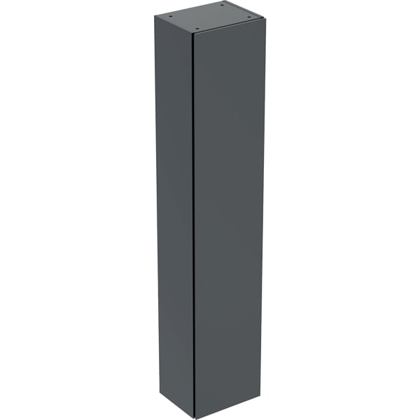 Geberit Vertriebs - ONE Hochschrank mit 1 Tür 36x180x29,1cm, schwarz matt