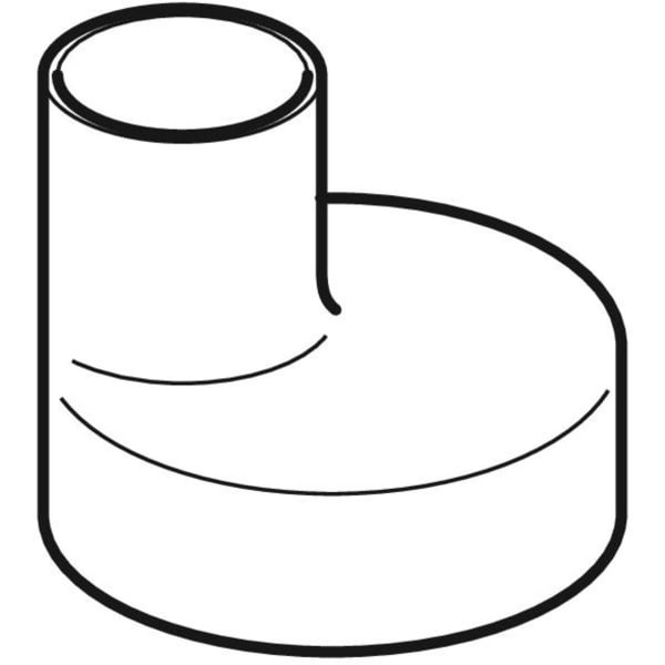 Geberit Vertriebs - PE Reduktion exzentrisch kurz 160/140 369.591.16.1
