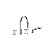 Dornbracht - Wannen 4-Locharmatur Kreuzgriff TARA 27512892 Wannenrandmontage chrom