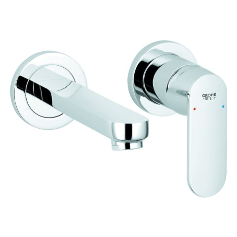 Grohe - 2-Loch-WT-Batt. EUROSMART C 19381 Stichmaß 110 mm Ausladung 170 mm chrom