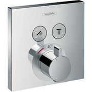 Hansgrohe - Fertigset UP Thermostat ShowerSELECT 15763 2 Verbraucher chrom