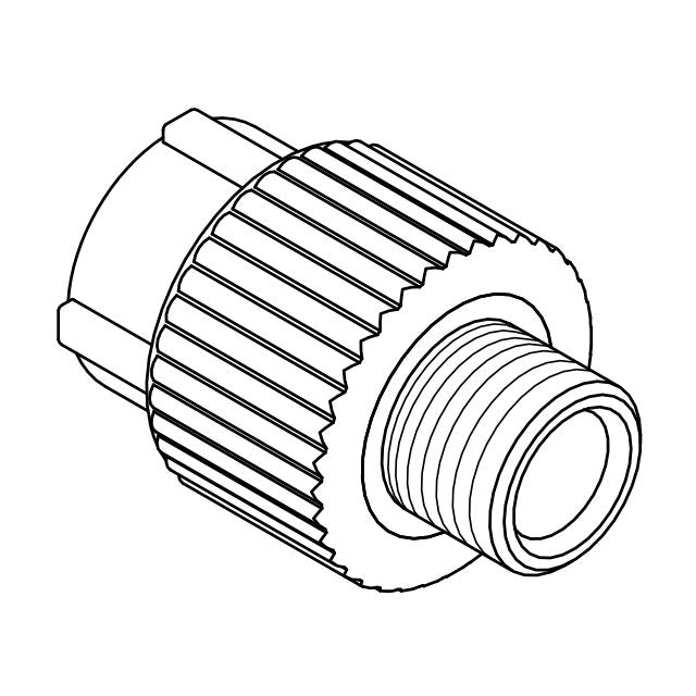 aquatherm - Übergangsstück-FUSIOTHERM 21211 25mm x 1/2AG, rund