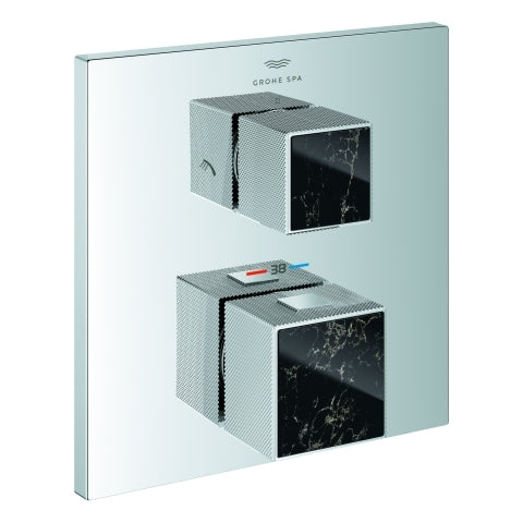 Grohe - THM-Brausebat. All. Bril. PC 24430 FMS Griff VN-Caesarstone chrom
