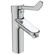 Ideal Standard - WT-Armatur CERAPLUS 2, Grande m.Klinikhebel,o.Ablgarn.,Ausld.123mm,Chr