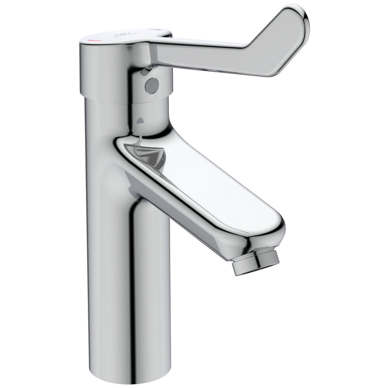 Ideal Standard - WT-Armatur CERAPLUS 2, Grande m.Klinikhebel,o.Ablgarn.,Ausld.123mm,Chr