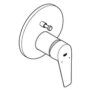 Grohe - EH-Wannenbatterie BAUEDGE 24162_1 Fertigmontageset für 35600 chrom