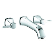 Grohe - 3-Loch-WT-Batterie Grandera 20623 Wandmontage FMS Ausladung 234mm chrom