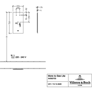 VILLEROY & BOCH - Spiegel More to See Lite A47737 370x750x24mm mit Beleuchtung