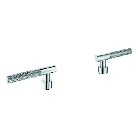 Grohe - Hebelgriffe Atrio Private C. 48646 Rändelstruktur chrom
