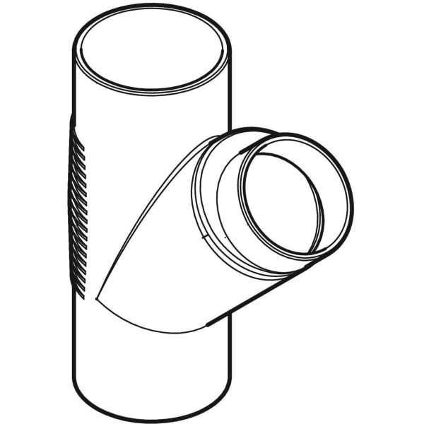 Geberit Vertriebs - Silent-db20 Abzweig 45Gr d160/135 315.124.14.1