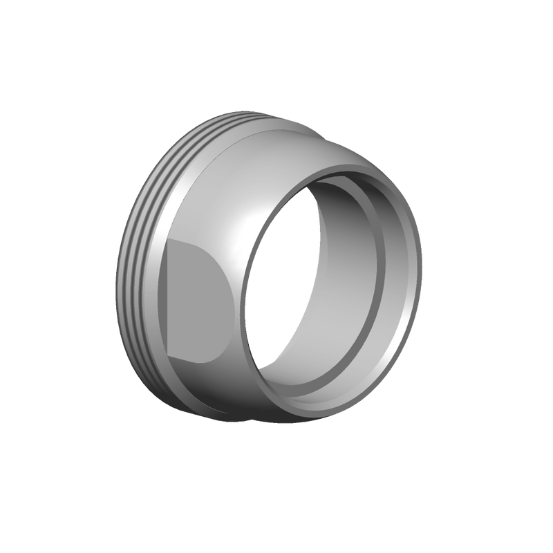 Dornbracht - Anschluss Ersatzteile 092404107 D. 40 x 20 mm Dark Platinum ma