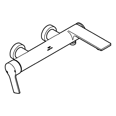 Grohe - EH-Wannenbatt. Allure 32826_1 Wandmontage cool sunrise gebürstet