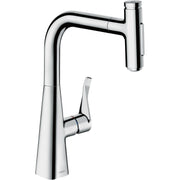 Hansgrohe - Spültischmischer 240 METRIS Select M71 Ausziehbrause 2jet chrom