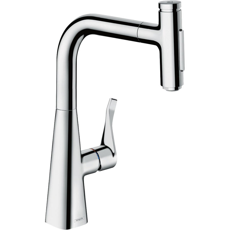 Hansgrohe - Spültischmischer 240 METRIS Select M71 Ausziehbrause 2jet chrom