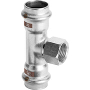 Viega - T-Stück TEMPONOX 1717.2 54mm x 3/4IGx54mm Stahl nichtrostend