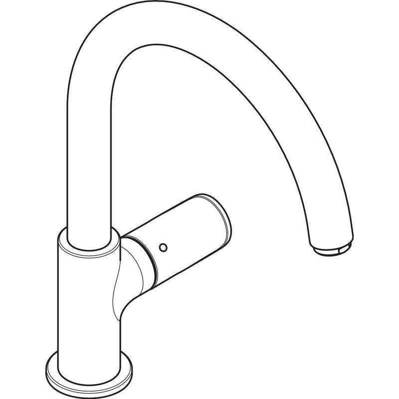 Hansgrohe - Spültischmischer 260 VERNIS Blend M35 1jet mattschwarz