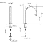 Dornbracht - WT-Stand-Ausl. o. Ablaufgarn. MEM 13716782 messing gebürstet