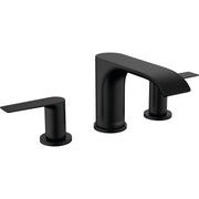 Hansgrohe - 3-Loch Waschtischarmatur 95 VIVENIS m.Zugstangen-Ablaufgarnitur mattschwarz