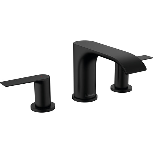 Hansgrohe - 3-Loch Waschtischarmatur 95 VIVENIS m.Zugstangen-Ablaufgarnitur mattschwarz