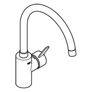 Grohe - EH-SPT-Batterie EUROSMART C 32843 hoher Auslauf EcoJoy GROHE ZERO chrom