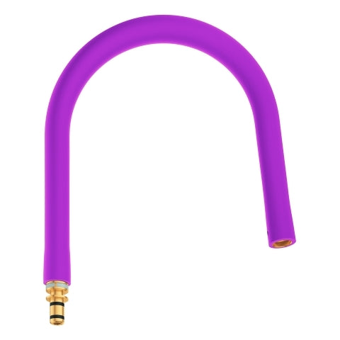 Grohe - Schlauchauslauf 30321 für ESSENCE Küchenarmatur mit Profibrause violett