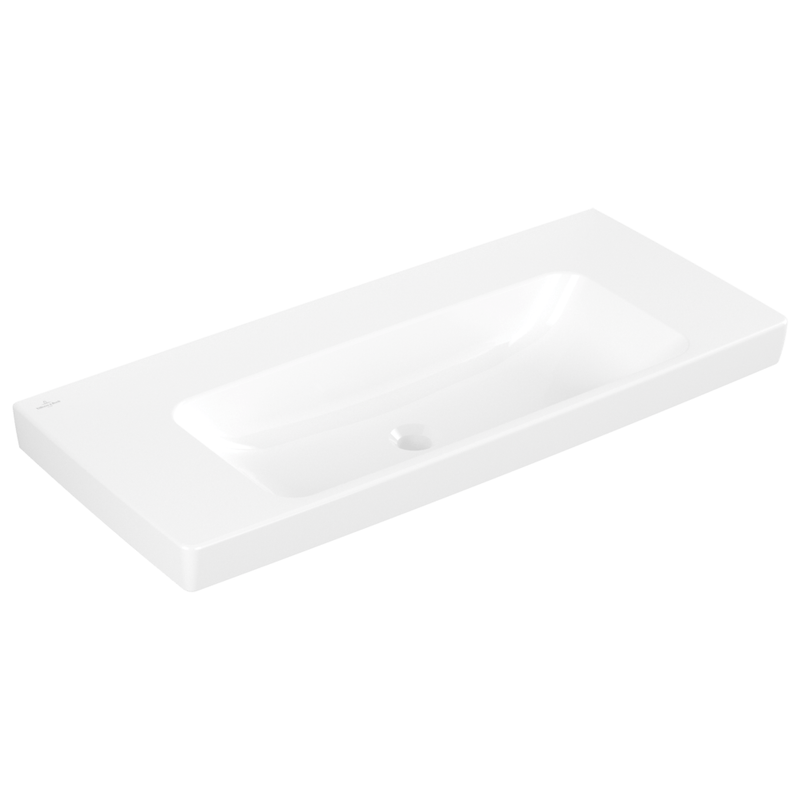 VILLEROY & BOCH - Waschbecken Architectura 1000x445mm Rechteck ohne Überlauf Weiß Alpin