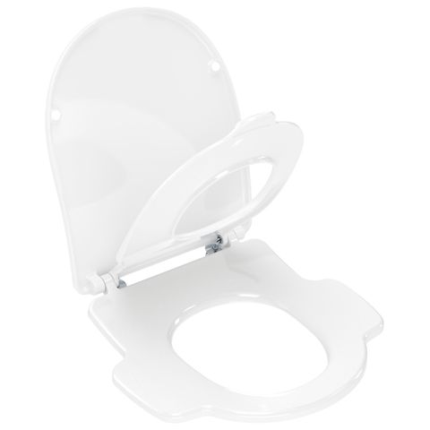 VILLEROY & BOCH - Kinder WC-Sitz O.novo Kids 8M12 406x406x68mm Weiß Alpin AntiBac