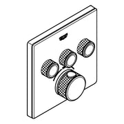 Grohe - THM GROHTHERM SmartControl 29157 eckig FMS 3 Absperrventile moon white